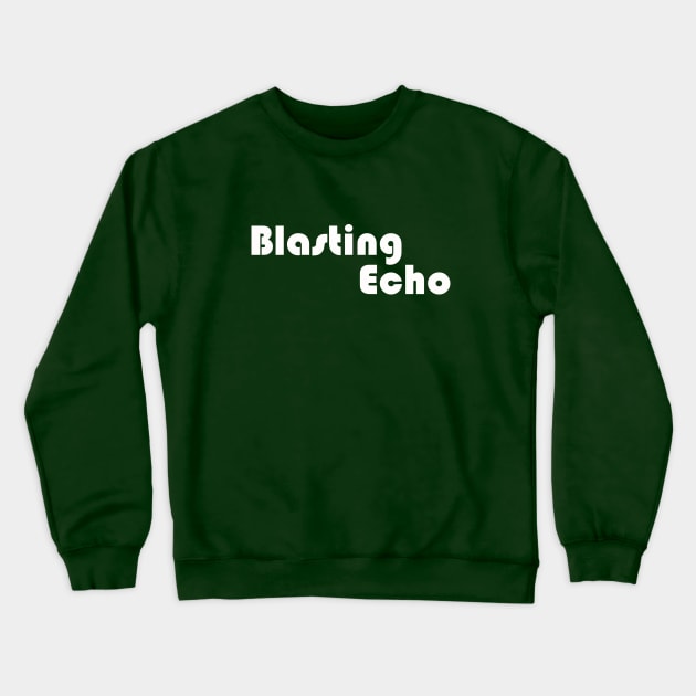 Blasting Echo Bauhaus Logo Crewneck Sweatshirt by BlastingEcho